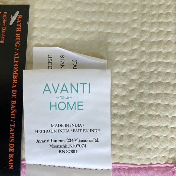 Halloween WITCH HAT Bathroom Rug 20x32 Spooky Posh Pink Home Decor by Avanti New - Picture 7 of 7